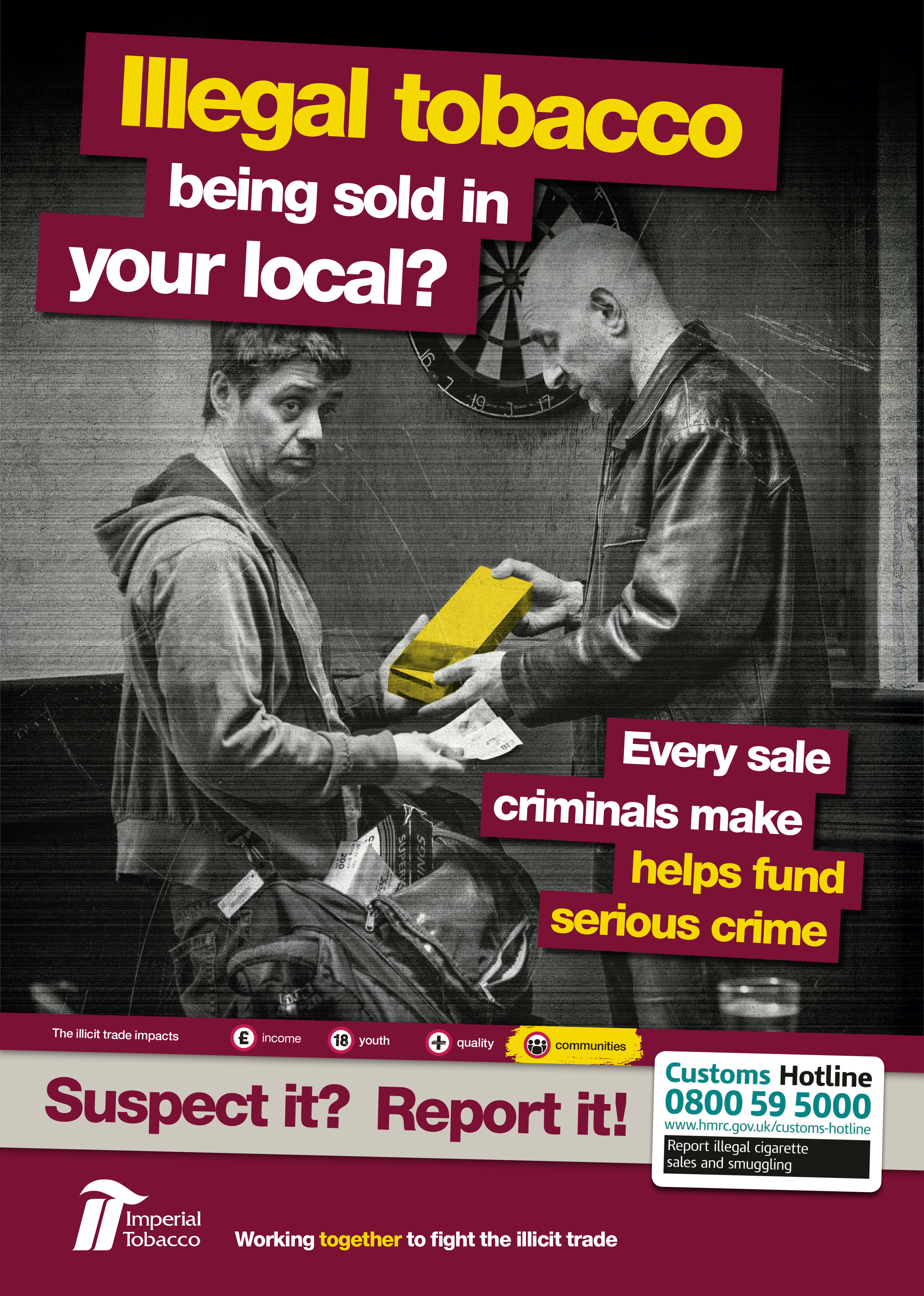 Suspect it? Report it!
