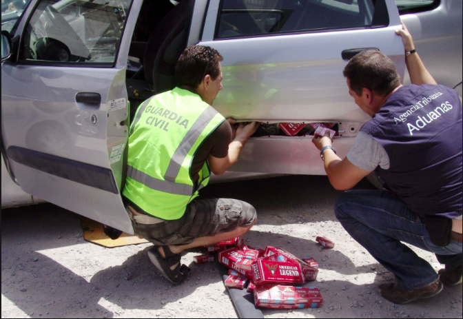 Gibraltar y La Línea, puntos críticos del contrabando