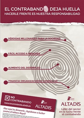 Campaña de Altadis en La Línea frente al contrabando