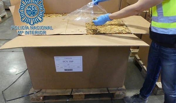 Desarticulada en Sevilla una organización dedicada al contrabando de tabaco