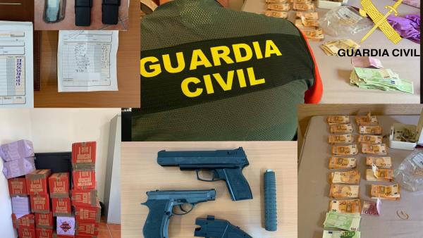 34 detenidos tras desarticular una red de contrabando de tabaco