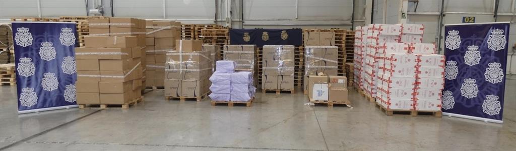 Nueve detenidos por contrabando en Málaga y Córdoba