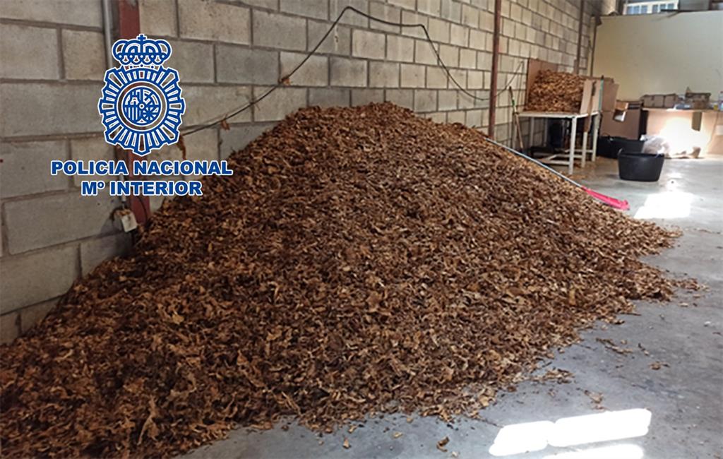 Montón de tabaco