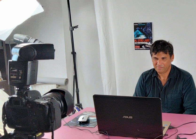 Alejandro Cardoso: «Me gustaría que la gente conociera la labor del Servicio de Vigilancia Aduanera gracias a este proyecto»
