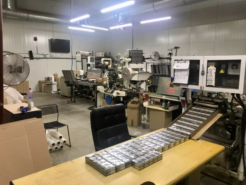 Europol desmantela en Bélgica dos fábricas ilegales de tabaco 