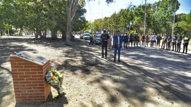 Sentido homenaje en la Línea por el sexto aniversario del fallecimiento en acto de servicio de Víctor Sánchez