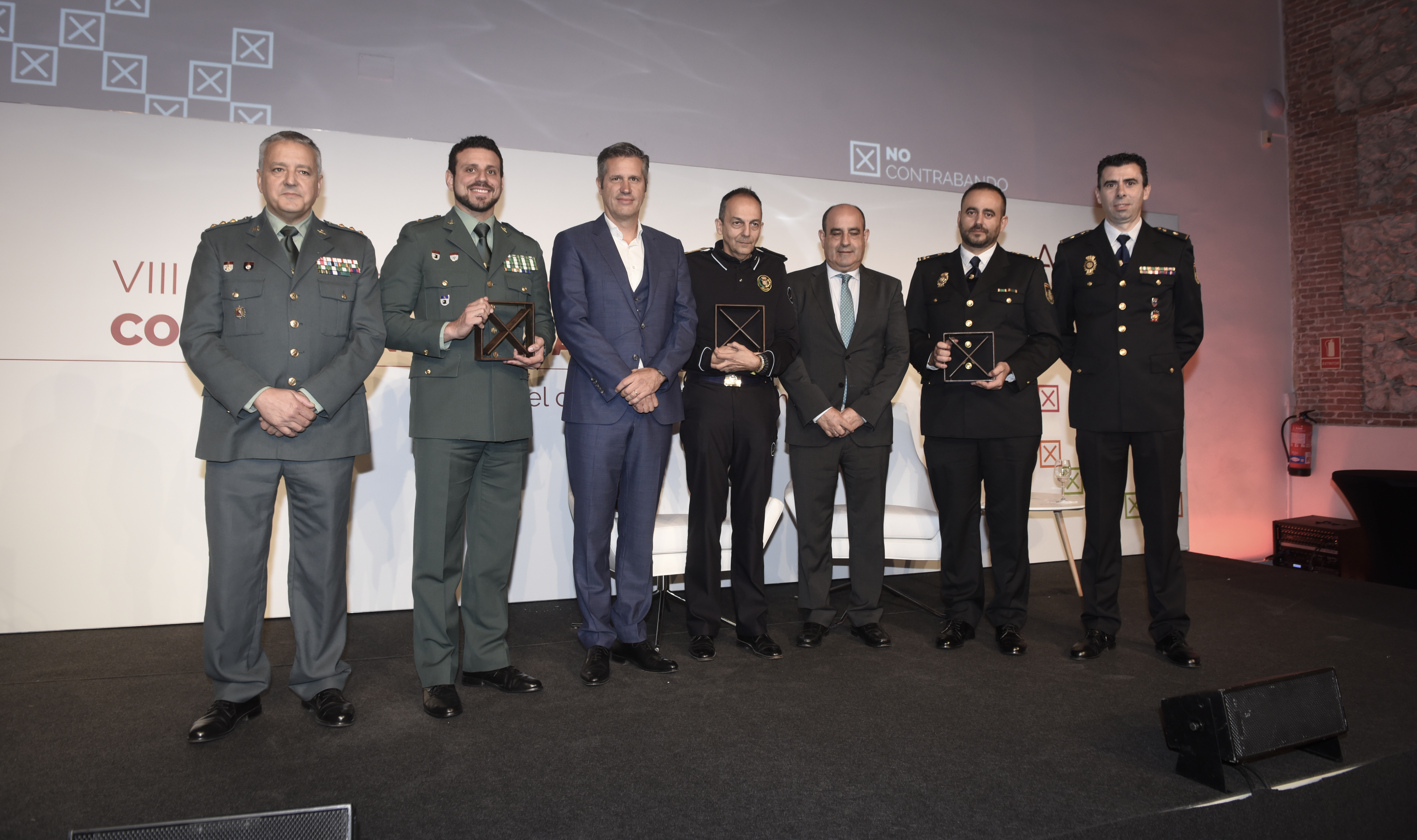 Presentamos los premiados en el VIII Congreso Frente al Contrabando de Tabaco, organizado por Altadis
