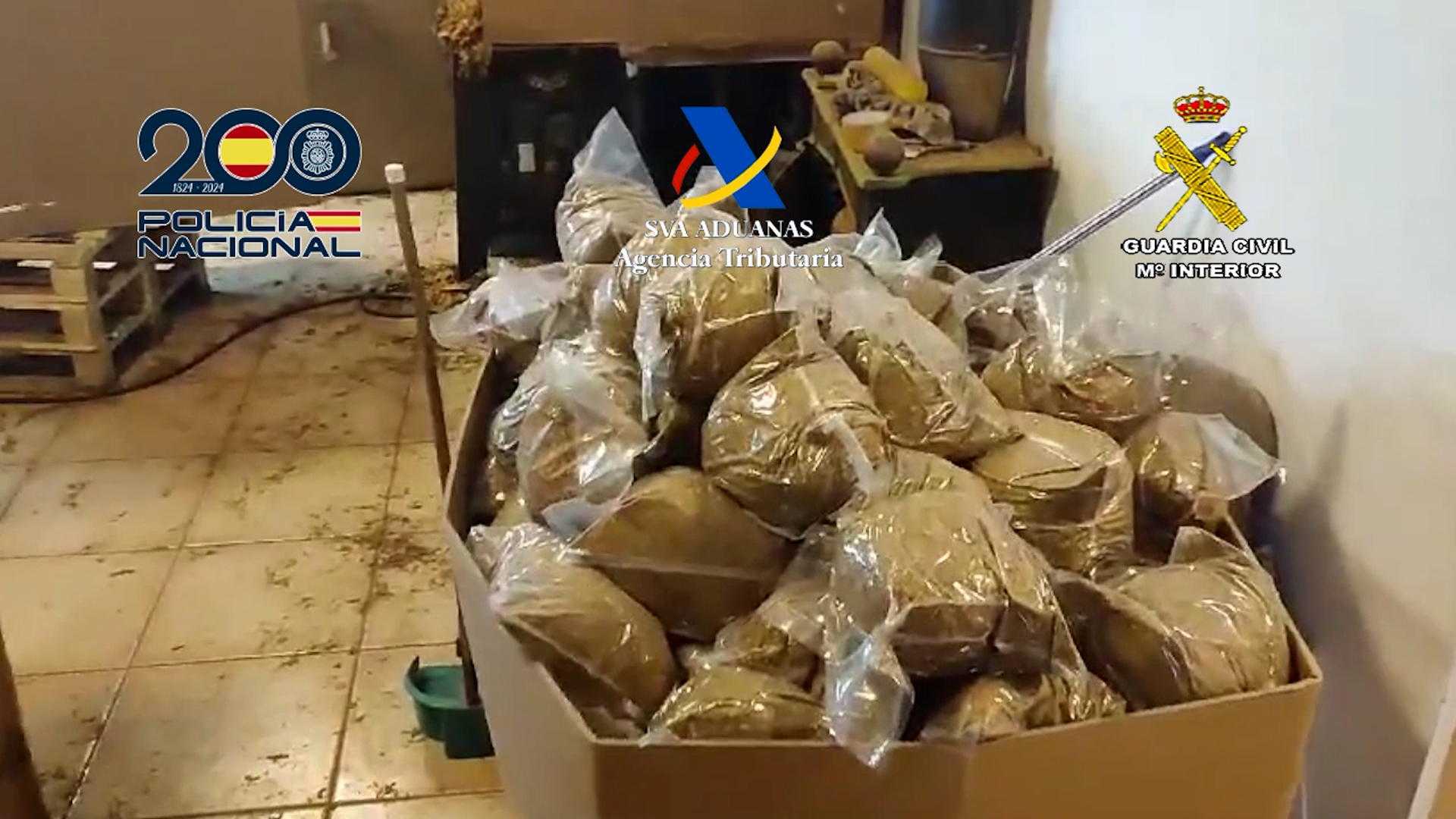 La mayor operación frente al contrabando de picadura de tabaco en lo que llevamos de año