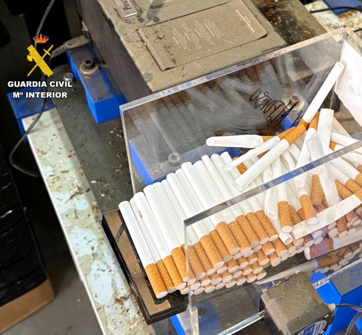 El verano deja más de 60.000 cajetillas y 23 toneladas de picadura de tabaco incautadas 